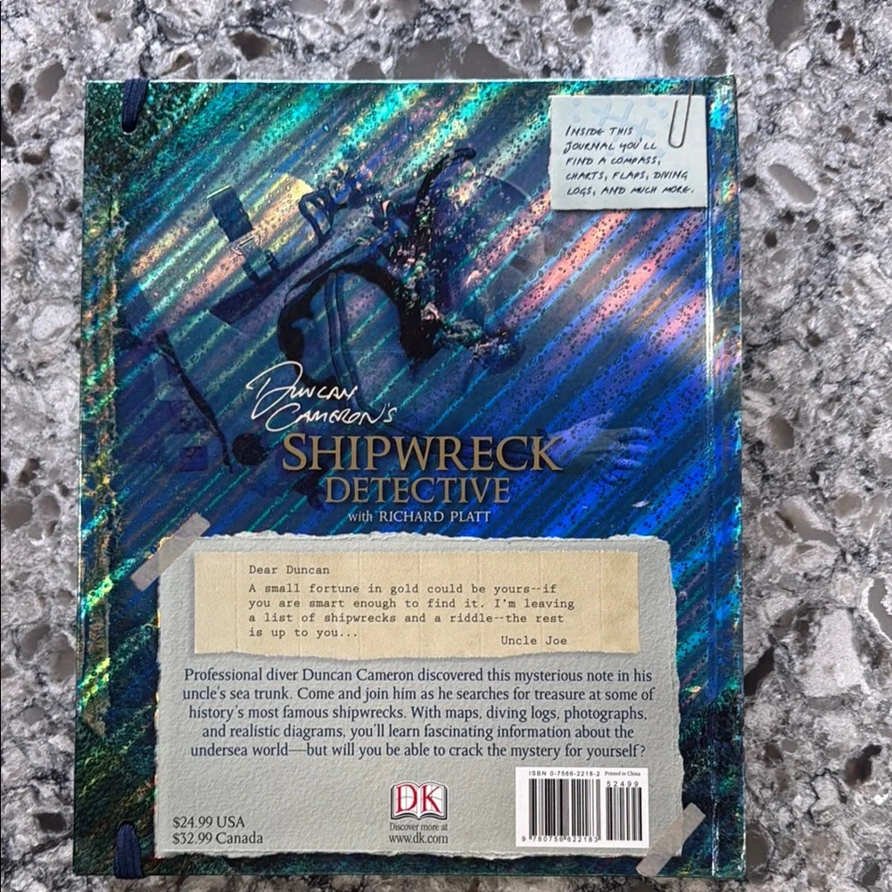 Shipwreck Detective Learning Toy - Blue